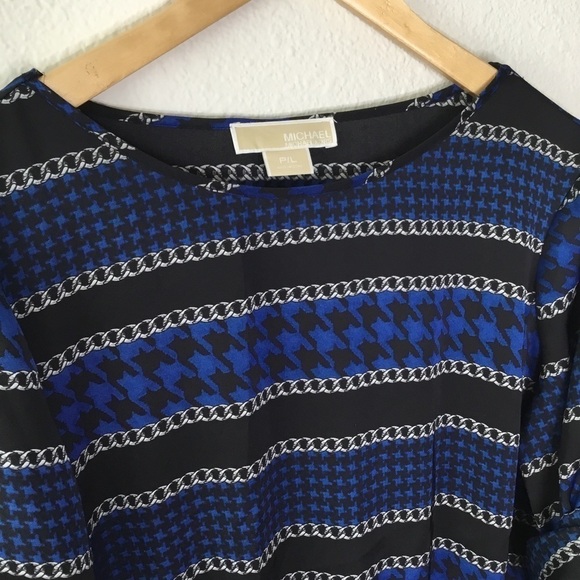 Michael Kors Chain Link Design Blouse - Picture 6 of 7